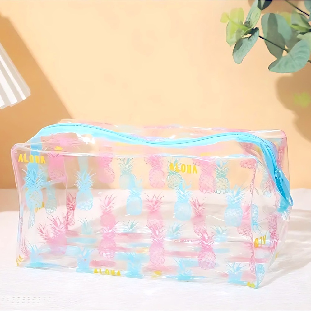 Colorful Pineapple Cosmetics Bag